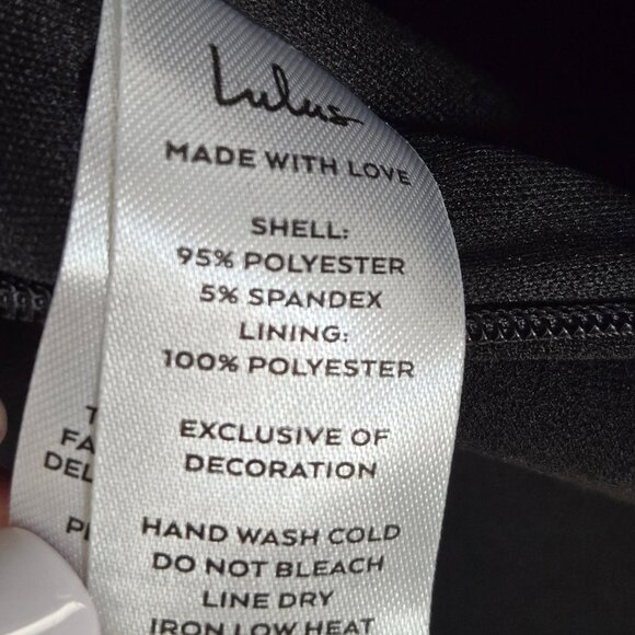 Lulus Exceptional Radiancy Maxi Dress Small $99 Rhinestone Black New With Tags - Picture 13 of 17